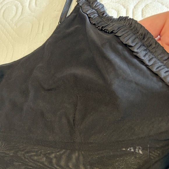 Yüna Ribbon Mesh Top 3XL Killstar - Picture 4 of 7